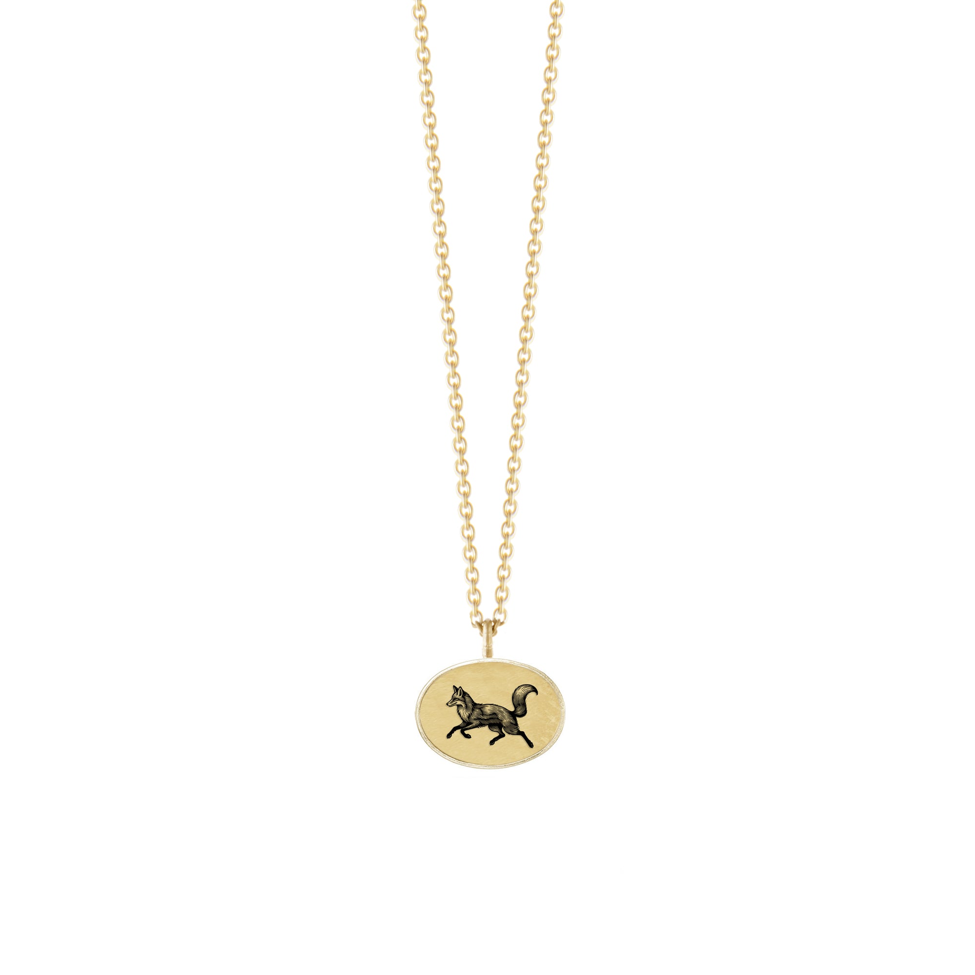 Pendant Necklace | Fox Motif
