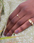 Wild Rose Twist Ring