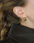 Petite Sofie Volume Hoops | Gold