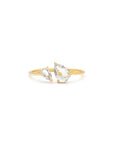 Toi Et Moi Petite Ring | White Topaz