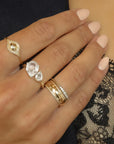 Toi Et Moi Ring | White Topaz