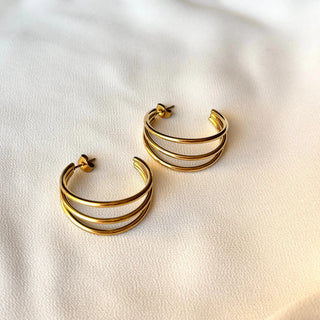 Trilogy Earrings