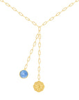 Calla Necklace | Tanzanite