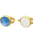 Yona Reversible Ring | Mother of Pearl and Tanzanite