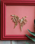 Statement Fern Earrings