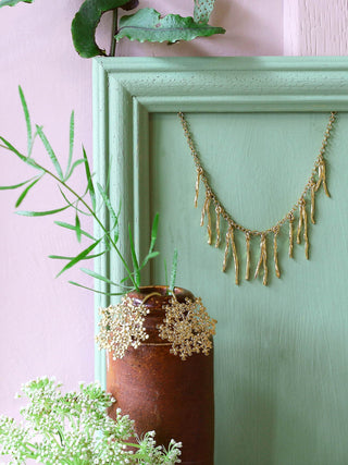 Scattered Pine Needle Necklace