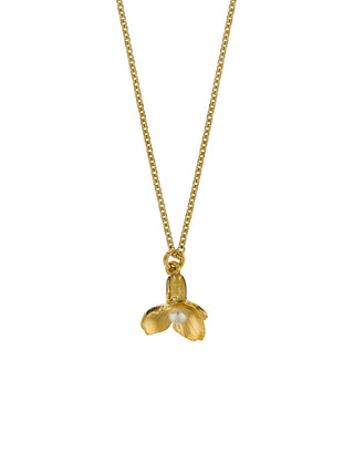 Cuckoo Flower Necklace with Pearl