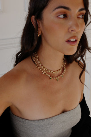 Chloe Chain Necklace | Gold