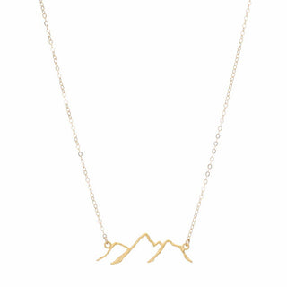 Mountain Necklace | Gold Necklaces Padgett Hoke   