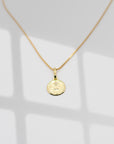 Love Token Necklace | Round Necklaces Leah Alexandra   