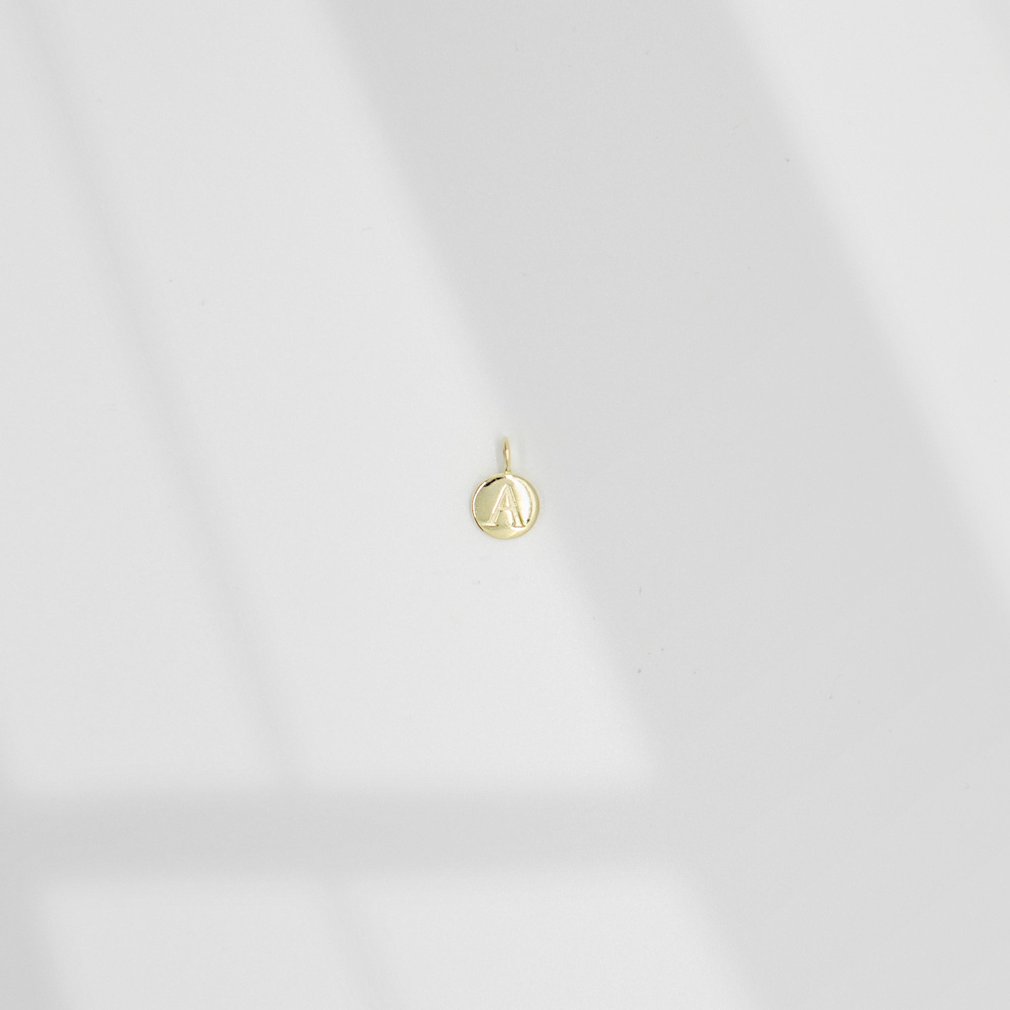 Initial Charm Charm Jewelry Design Group A Yellow Gold 