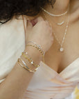 Shimmer Coin Bracelet Bracelets P&K   