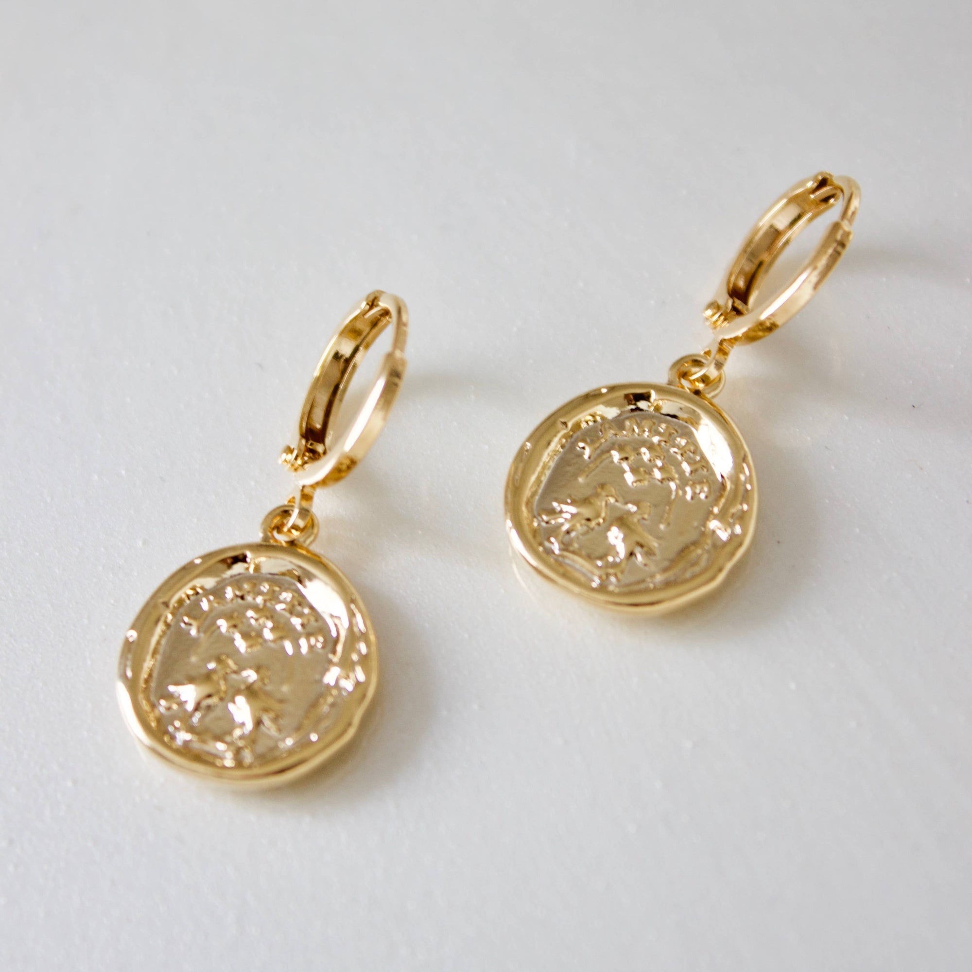 Wax Seal Huggie Earring Earrings Katie Waltman Jewelry   
