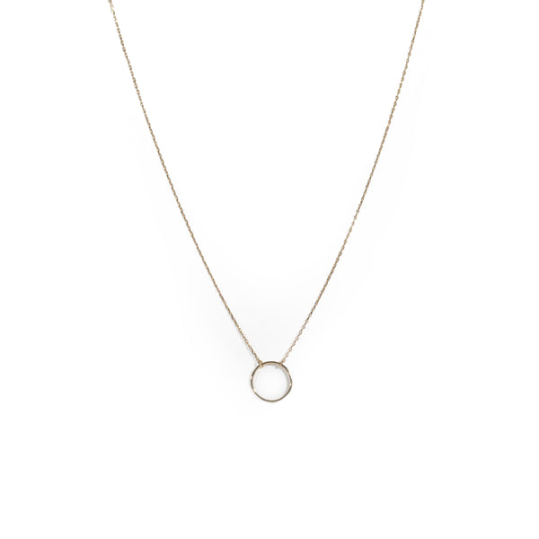 Eternity Circle Necklace | 14K Necklaces Four Twenty Three   