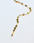 Sparkling Coin Lariat Necklaces P&K   
