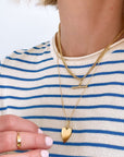 Amaya Heart Necklace Necklaces THATCH   