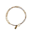 Ara Bracelet Bracelets Abacus Row Grey 6.5" 