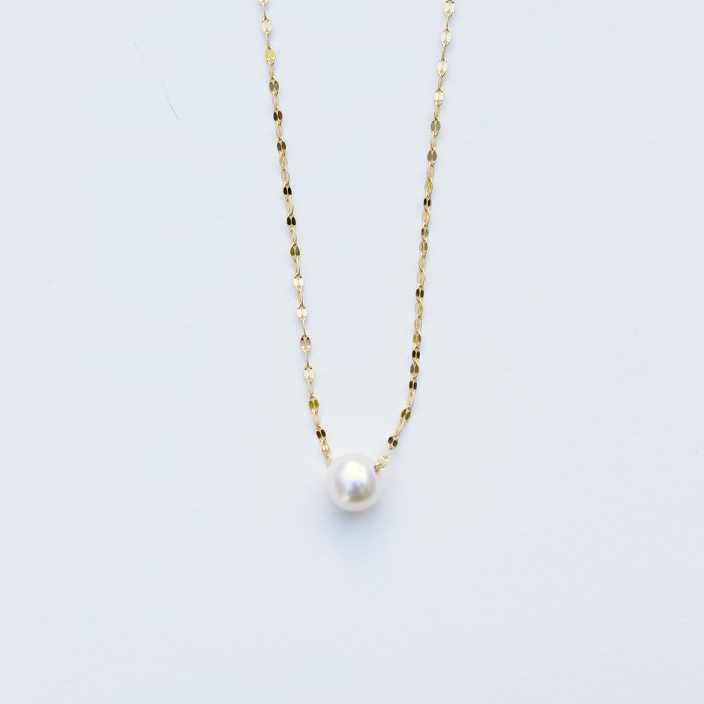 Betty One Pearl Necklace Necklaces P&K   