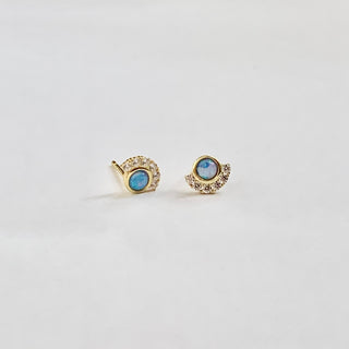 Aliana Opal Earrings Earrings P&K Blue Opal  