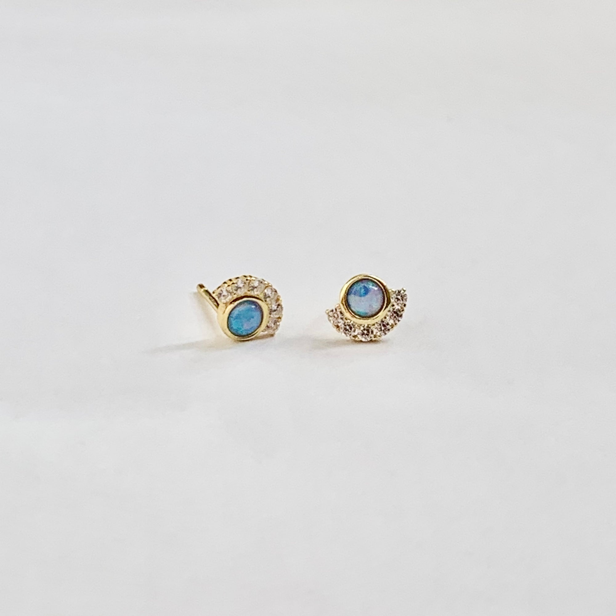 Aliana Opal Earrings Earrings P&K Blue Opal  