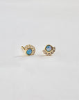 Aliana Opal Earrings Earrings P&K Blue Opal  