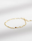 Shimmer Coin Bracelet Bracelets P&K Yellow gold  