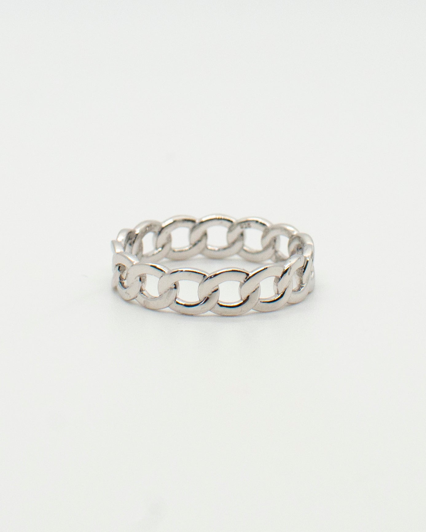 Chain Link Ring Rings P&K   