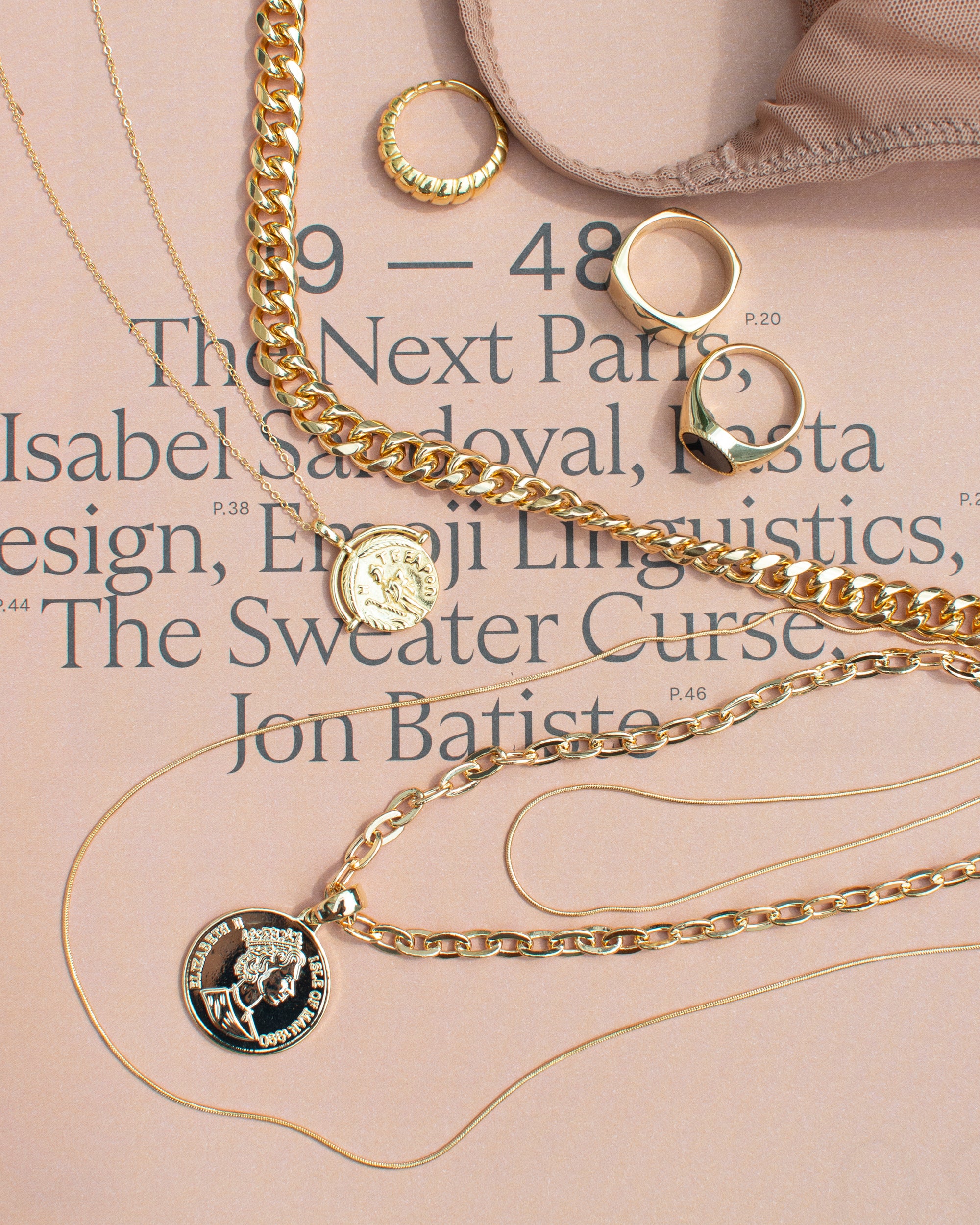 Traveler Coin Necklace Necklaces P&K   