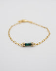 Alba Gemstone Bracelet Bracelets P&K Malachite  