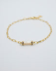 Alba Gemstone Bracelet Bracelets P&K Mother of Pearl  