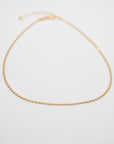 Sima Beaded Choker | Goldfill Necklaces P&K 13.5"-15.5"  