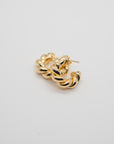 Mini Chunky Twist Hoop Earrings Earrings P&K   