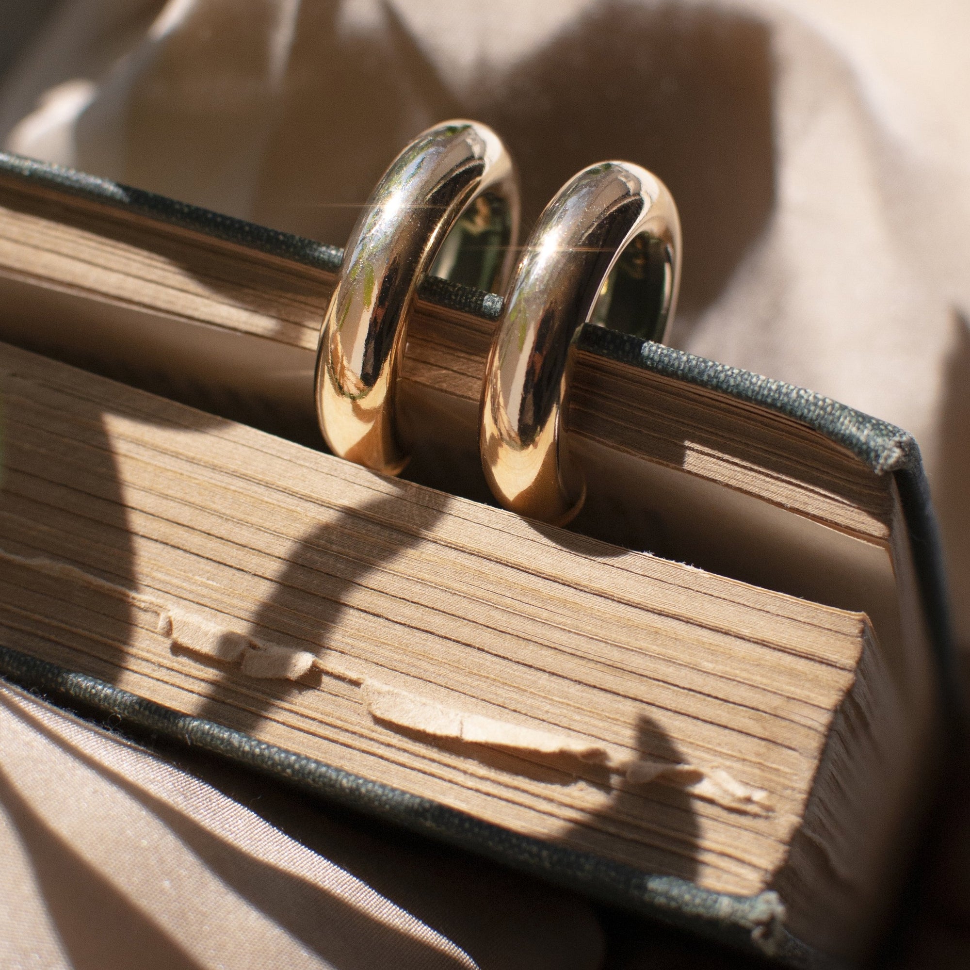 Sofia Chunky Hoop Earrings | Goldfill Earrings P&amp;K   