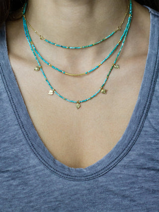 Zephyr Beaded Necklace Necklaces Lulu Designs   