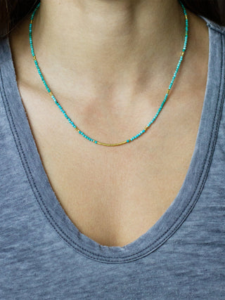 Zephyr Beaded Necklace Necklaces Lulu Designs   