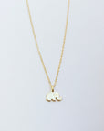Baby Elephant Necklace Necklaces P&K   