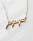 FuckFuckFuck Script Necklace Necklaces THATCH 14k gold plated  