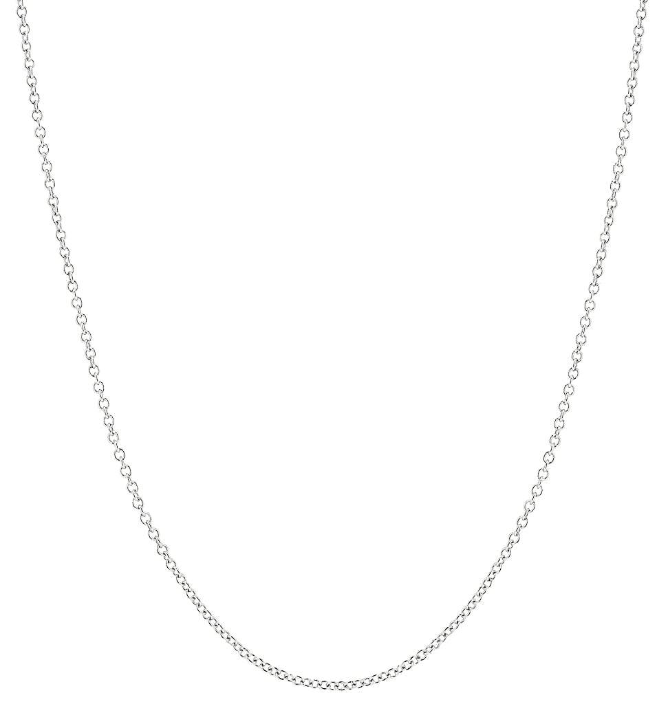 Dainty Chain Necklaces Jewelry Design Group 16" Silver 