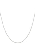 Dainty Chain Necklaces Jewelry Design Group 16" Silver 