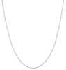 Dainty Chain Necklaces Jewelry Design Group 16" Silver 