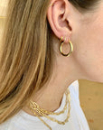 Lani Huggie Hoop Earring | Single Earrings P&K   