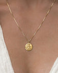 Saint Christopher Necklace | Gold Necklaces Leah Alexandra   