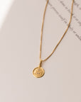 Love Token Necklace | Round Necklaces Leah Alexandra   