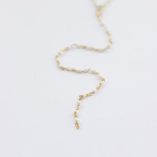 Ellie Lariat Necklace | Enamel Necklaces P&K   