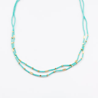 Ava Turquoise Bead Necklace Necklaces Debbie Fisher   