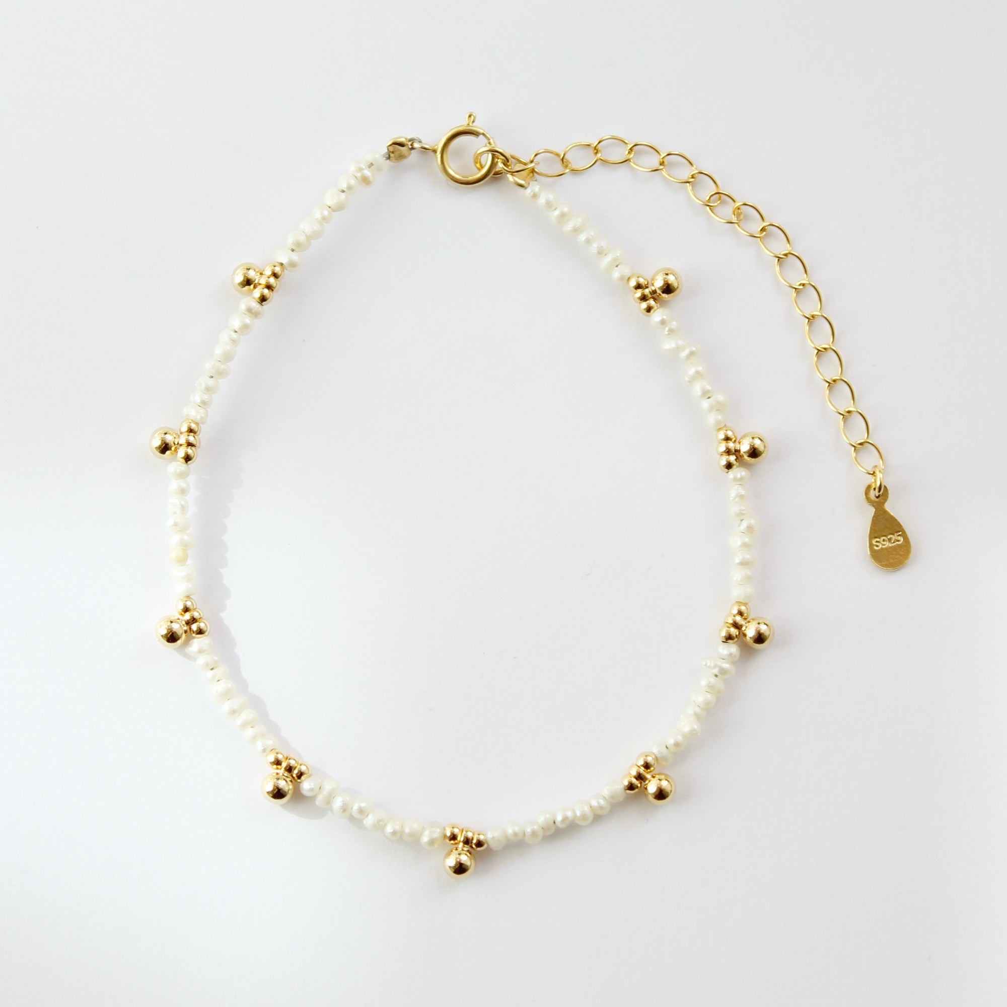Khaya Beaded Gem Bracelet Bracelets P&K Pearl  