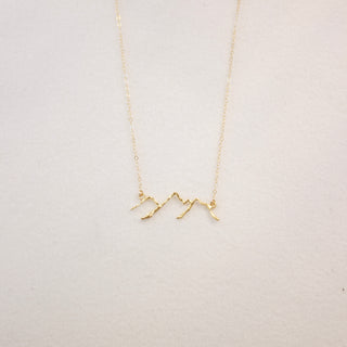 Mountain Necklace | Gold Necklaces Padgett Hoke   