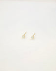Opal Prong Stud Earrings Earrings P&K   