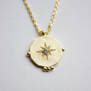North Star Coin Necklace Necklaces P&K   