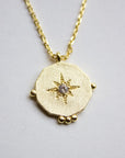 North Star Coin Necklace Necklaces P&K   